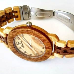 “Οres” – Carpo [Καρπώ] | Handmade wooden watch - ξύλο, μοναδικό, ρολόι, χειροποίητα, αξεσουάρ, unisex, unique, ξύλινα κοσμήματα - 2