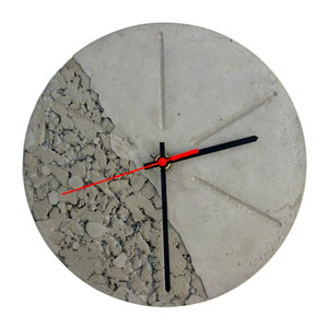 Ρολόι Τοίχου " Η ΦΘΟΡΑ ΤΟΥ ΧΡΟΝΟΥ " - μοναδικό, τοίχου, τσιμέντο, χειροποίητα, ρολόγια