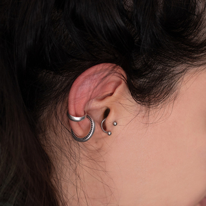 Ear cuff από επαργυρωμένο ορείχαλκο - επιχρυσωμένα, ear cuffs - 2