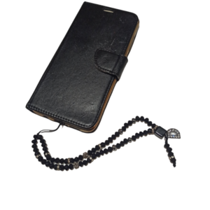 Κρεμαστό λουράκι για κινητό phone strap με μονογραμμα - χάντρες, λουράκια