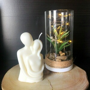 Φυτικό κερί ζευγάρι - κερί, αρωματικά κεριά - 2