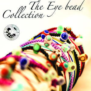 The eye bead collection MAKRAME - γυαλί, μακραμέ, κορδόνια, μάτι, minimal, unisex - 2