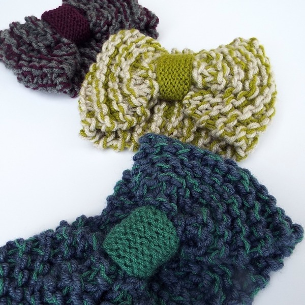 Wool Turban Headband1 - μαλλί, κορδέλα, χειμωνιάτικο, χειροποίητα, Black Friday, headbands - 3