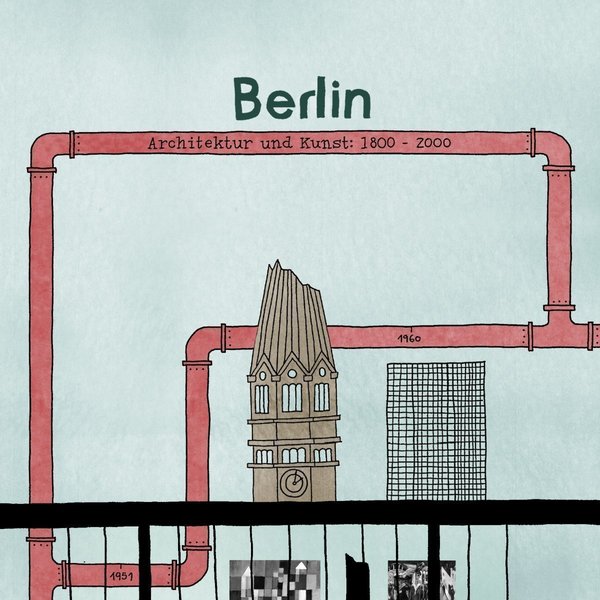 "Berliner ensemble" art print - εκτύπωση, ζωγραφισμένα στο χέρι, χαρτί, διακόσμηση, αφίσες - 3