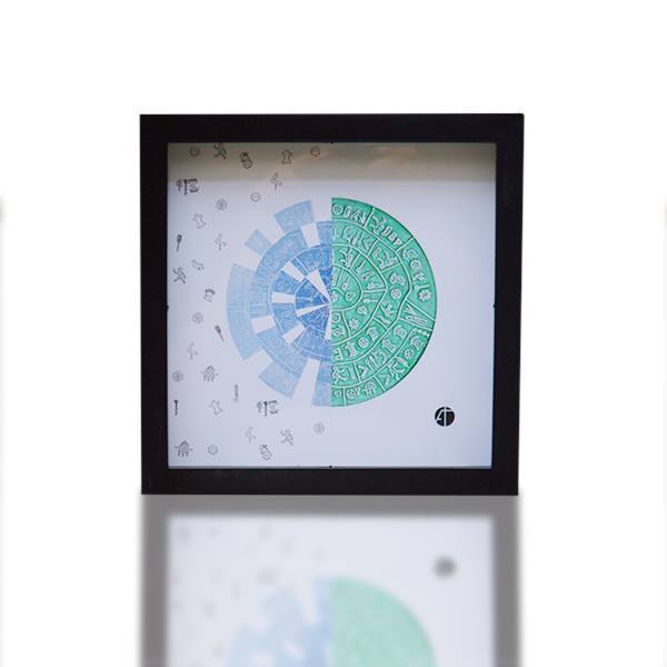 Δίσκος της Φαιστού - ιδιαίτερο, πίνακες & κάδρα, πλαστικό, χαρτί, επιτοίχιο, αφίσες, plexi glass