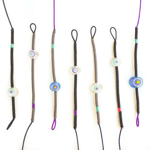 Evil eye bracelets winter collection - χρωματιστό, γυαλί, charms, γυναικεία, αιματίτης, κορδόνια, μάτι, ethnic, σταθερά, αυξομειούμενα