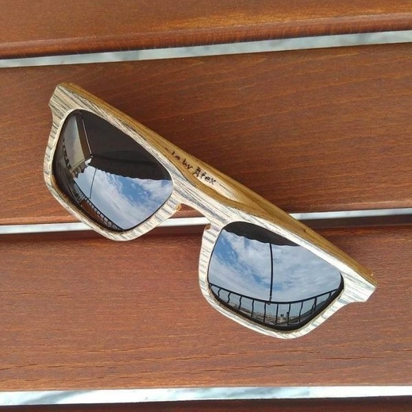 Chiron | Handmade wooden sunglasses_ - ξύλο, μοναδικό, καλοκαίρι, χειροποίητα, παραλία, αξεσουάρ, απαραίτητα καλοκαιρινά αξεσουάρ, unisex, unique, γυαλιά ηλίου - 4