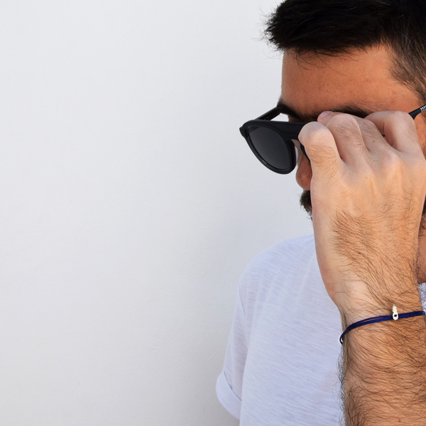 Pineapple Bracelet - γυναικεία, unisex, ασήμι 925, ασήμι, ασημένιο κούμπωμα, κορδόνια, σταθερά, minimal, boho, χεριού, charms, κοσμήματα, βραχιόλια - 4