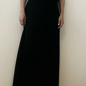Μαυρο εξωπλατο maxi φορεμα jijibobo - βισκόζη, αμάνικο, romantic - 2