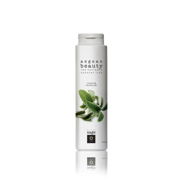 Aegean Beauty Natural Αφρόλουτρο με φασκόμηλο 300ml - αρωματικό