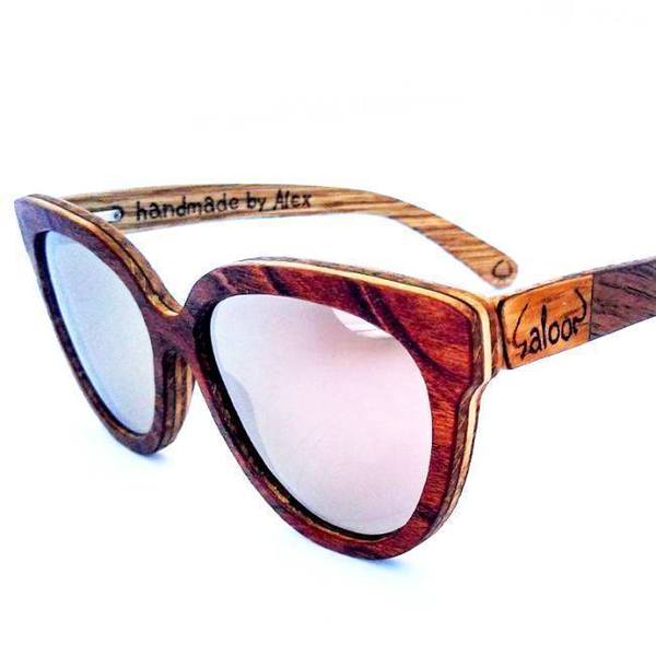 Andromeda | Handmade wooden sunglasses - ξύλο, μοναδικό, καλοκαίρι, χειροποίητα, παραλία, αξεσουάρ, απαραίτητα καλοκαιρινά αξεσουάρ, unique, γυαλιά ηλίου - 3
