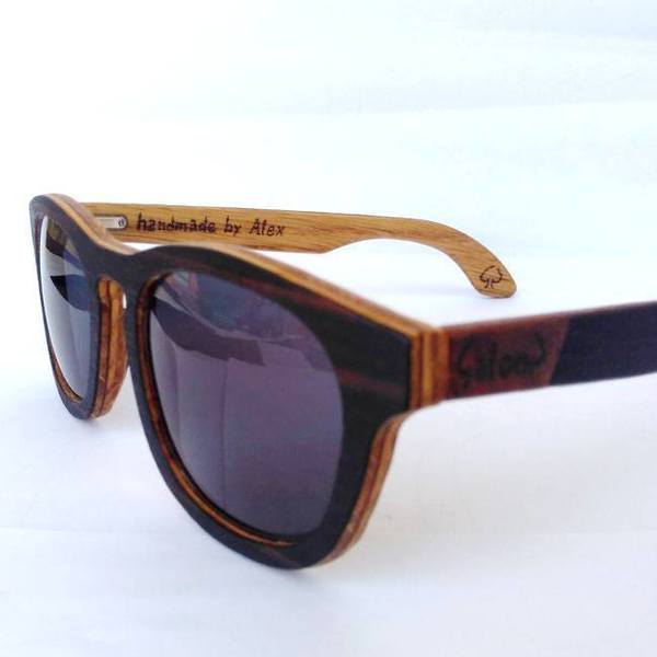 Satyros | Handmade wooden sunglasses - ξύλο, μοναδικό, καλοκαίρι, χειροποίητα, παραλία, αξεσουάρ, απαραίτητα καλοκαιρινά αξεσουάρ, unisex, unique, γυαλιά ηλίου - 3