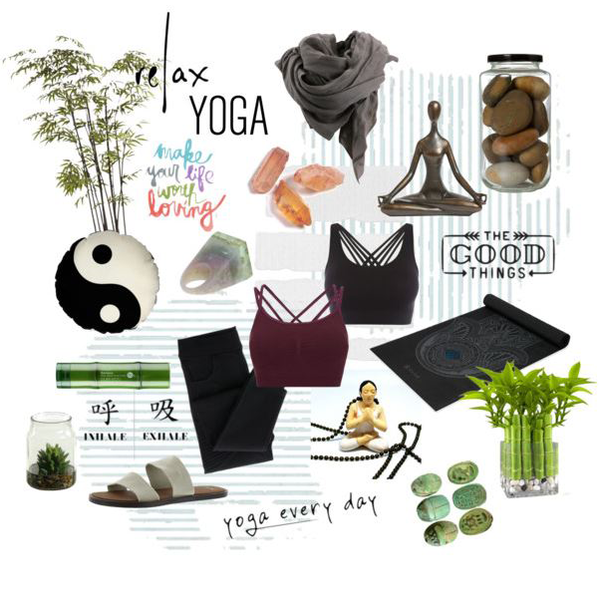 Κολιέ με φιγούρα Yoga - ιδιαίτερο, μοναδικό, πορσελάνη, δωράκι, κοντά, boho, ethnic, κομψό, κρεμαστά, μεγάλα, gift idea, δώρα για γυναίκες - 3