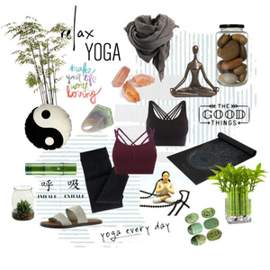 Κολιέ με φιγούρα Yoga - ιδιαίτερο, μοναδικό, πορσελάνη, δωράκι, κοντά, boho, ethnic, κομψό, κρεμαστά, μεγάλα, gift idea, δώρα για γυναίκες - 3