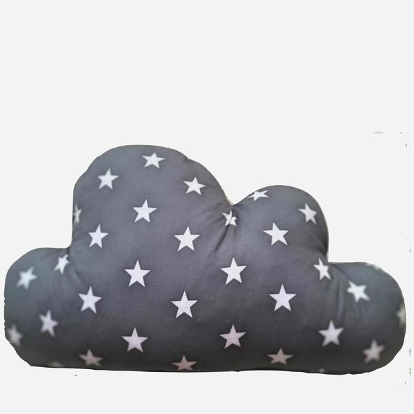 Μαξιλάρι μικρό σύννεφο - ύφασμα, βαμβάκι, πολυεστέρας, κορίτσι, συννεφάκι, δώρα για παιδιά, μαξιλάρια - 2