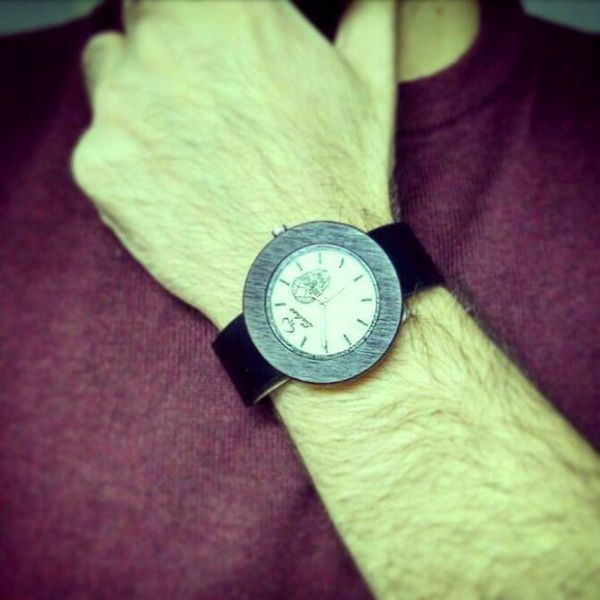 “Οres” – Auxo [Αυξώ] | Handmade wooden watch - ρολόι, χειροποίητα, handmade, αξεσουάρ, απόλυτο αξεσουάρ, unique, unisex, ξύλο, ξύλινο, δέρμα - 2