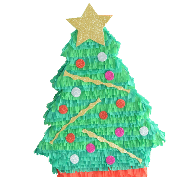 Πινιάτα Χριστουγεννιάτικο δέντρο II - δέντρα, γενέθλια, birthday, χριστουγεννιάτικο, πινιάτες, party, διακοσμητικά, δέντρο