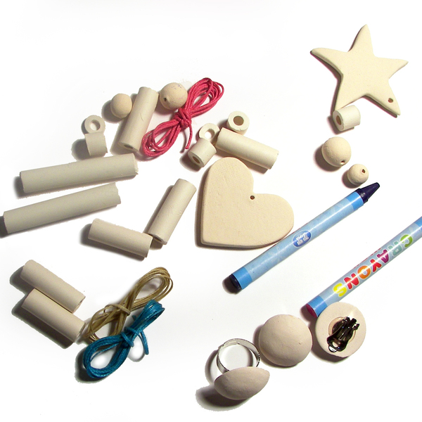 Creative Jars - Κοσμήματα - κεραμικό, κορδόνια, χειροποίητα, παιδί, δώρα για παιδιά, DIY - 3