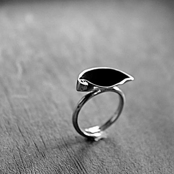 Ασημένιο δαχτυλίδι - Κοχύλι - statement, ασήμι, design, μοντέρνο, γυναικεία, sexy, ασήμι 925, κοχύλι, χειροποίητα, minimal, rock, σταθερά, μεγάλα, αυξομειούμενα, δώρα για γυναίκες - 3