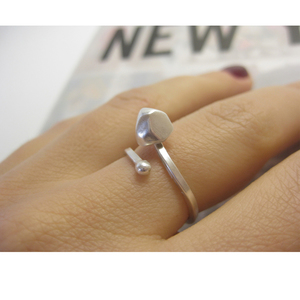 Ασημένιο δαχτυλίδι αυξομειουμενο - μοντέρνο, ασήμι 925, romantic, minimal, rock, αυξομειούμενα