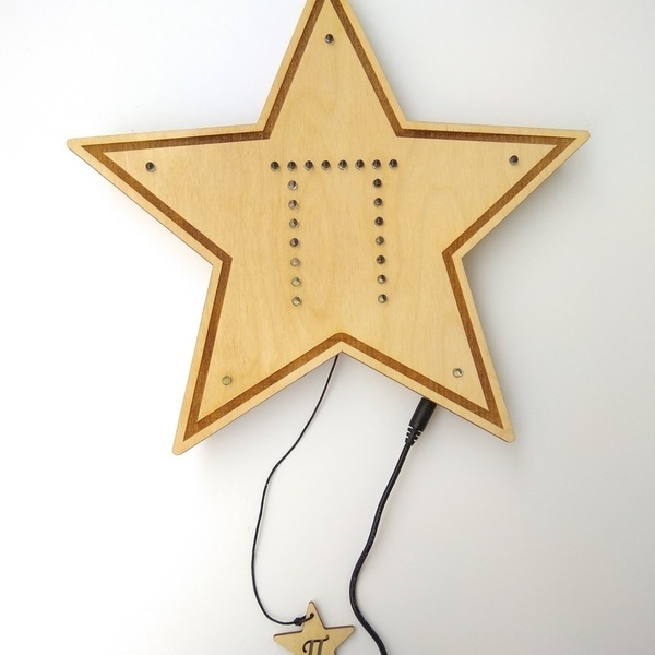 Φωτιστικό αστέρι με Μονόγραμμα - διακοσμητικό, αστέρι, όνομα - μονόγραμμα, τοίχου, πρωτότυπο, πρωτότυπα δώρα, ξύλινα διακοσμητικά