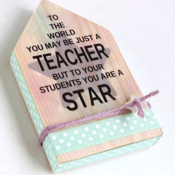 TEACHER-STAR - δώρα για δασκάλες, διακοσμητικό, διακοσμητικά, σχολικό, δώρο, χειροποίητα, πρωτότυπο, αστέρι, ξύλο, σπίτι