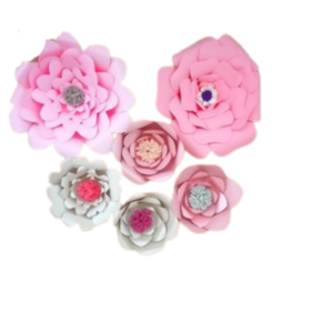 Χάρτινα λουλούδια διακόσμησης γάμου ροζ - είδη γάμου, χειροποίητα, λουλούδια, romantic, πρωτότυπα, πάρτυ γενεθλίων