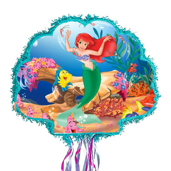 Χειροποίητη Πινιάτα Γοργόνα Ariel