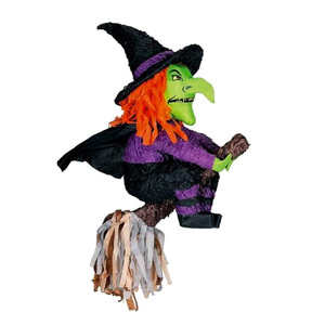 Χειροποίητη Πινιάτα Halloween 3D Μάγισσα - παιχνίδι, κορίτσι, αγόρι, δώρο, διακόσμηση, πάρτυ, halloween, πινιάτες, παιδική διακόσμηση, έκπληξη