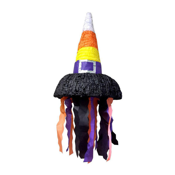 Χειροποίητη πινιάτα Halloween Καπέλο Μάγισσας - παιχνίδι, αγόρι, δώρο, πάρτυ, halloween, πινιάτες, παιδική διακόσμηση, καπέλο, παιδικό πάρτυ, έκπληξη
