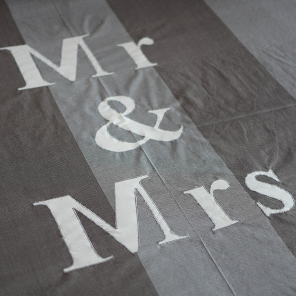 Παπλωματοθήκη Mr & Mrs - δώρα γάμου, mr & mrs, ζευγάρια - 3