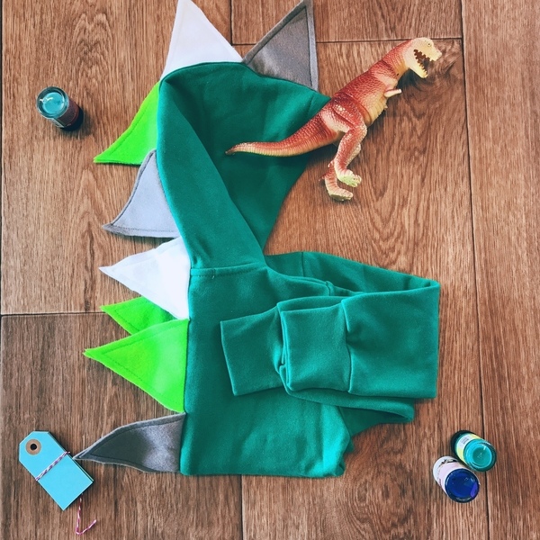 Φούτερ Δεινοσαύρου / Φούτερ Δεινόσαυρος / Δεινόσαυροι για παιδιά - κορίτσι, αγόρι, παιδικά ρούχα, 1-2 ετών - 5