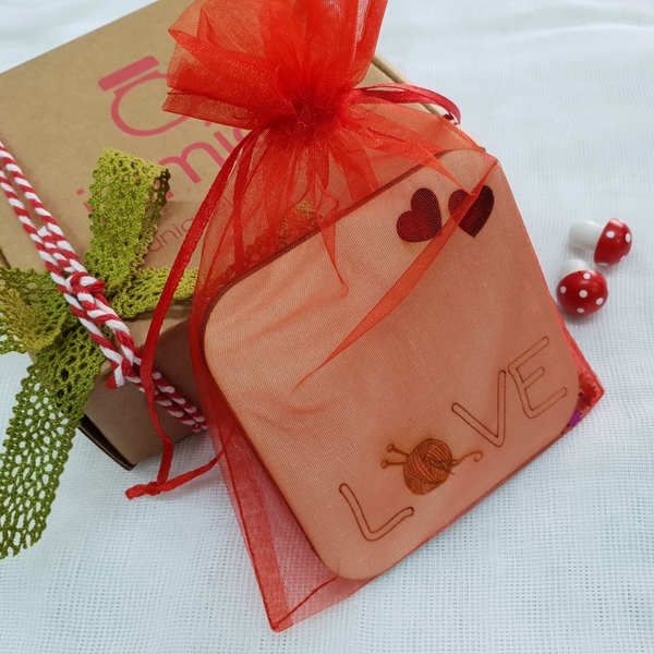 Δώρο για όποιον αγαπάει το πλέξιμο | Knitting Love | souver - πρωτότυπα δώρα, δώρο οικονομικό, είδη σερβιρίσματος, ξύλινα σουβέρ - 4