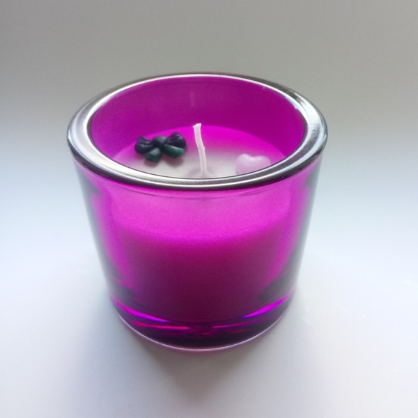Αρωματικό Διακοσμητικό Κερί σε Γυάλινο 9.5 x 8 cmY γυαλί - αρωματικά κεριά, καρδιά - 5