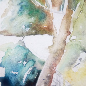 "Φθινόπωρο" - πίνακες & κάδρα, δέντρα, πίνακες ζωγραφικής - 2