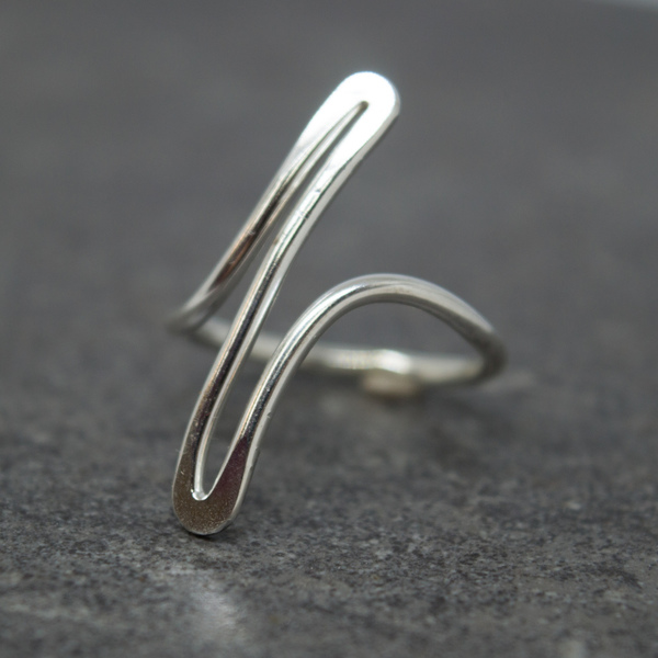 Minimal ασημένιο δαχτυλίδι 3 - ασήμι, ασήμι 925, minimal, σταθερά - 4