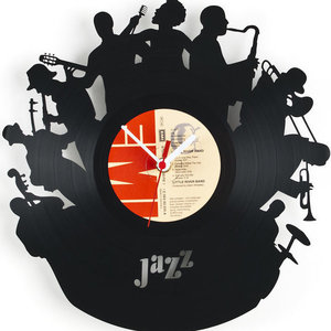 All Jazz Music Vinyl Record Wall Clock - τοίχου