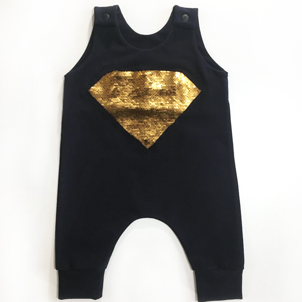 Superman βρεφική ολόσωμη Φόρμα - κορίτσι, αγόρι, δώρα για βάπτιση, παιδικά ρούχα, βρεφικά ρούχα, 1-2 ετών