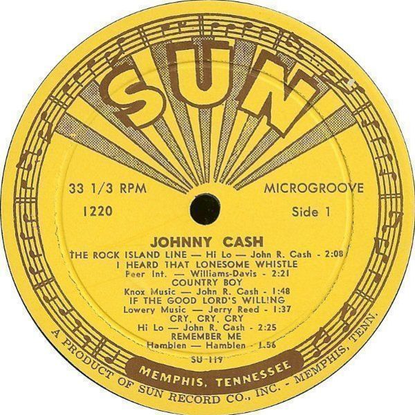 Johnny Cash singer vinyl record wall clock - τοίχου, ρολόγια - 4