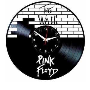 Pink Floyd Vinyl Records Wall Clock - The Wall - τοίχου, ρολόγια