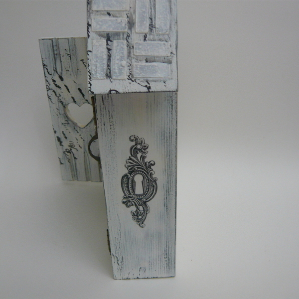 ξυλινη κλειδοθηκη - ξύλο, χειροποίητα, πρωτότυπα δώρα, κλειδοθήκες, ξύλινα διακοσμητικά τοίχου - 4