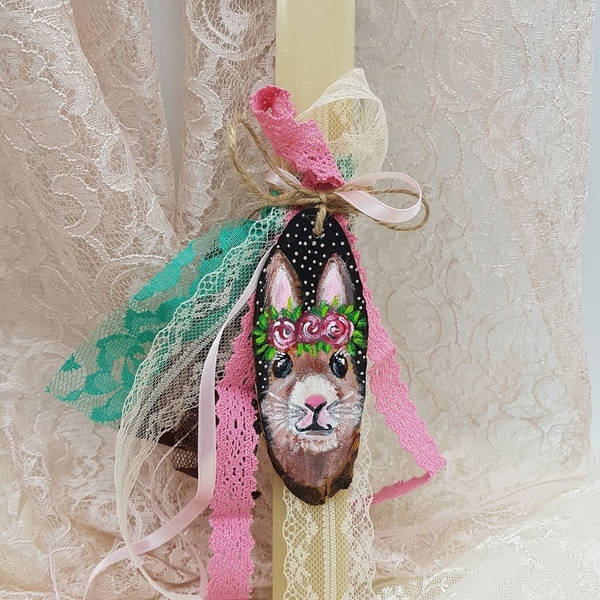 Λαμπάδα "Easter bunny" - κορίτσι, λαμπάδες, για παιδιά