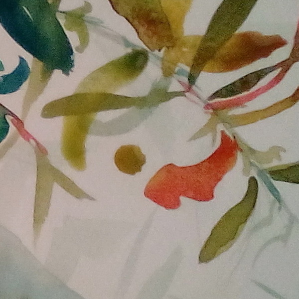"Κλαδί ελιάς στο βάζο" - πίνακες & κάδρα, πίνακες ζωγραφικής - 4