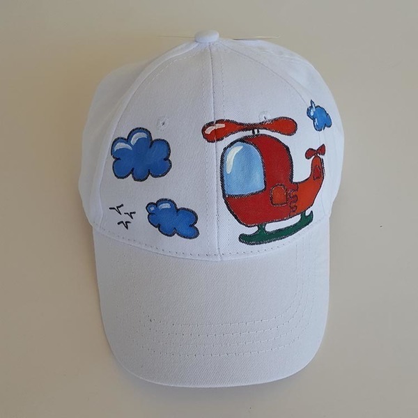 παιδικό καπελάκι jockey με όνομα και θέμα ελικόπτερο για αγόρι - αγόρι, δώρο, όνομα - μονόγραμμα, καπέλα, καπέλο - 4