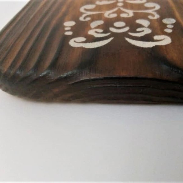 ξυλο κοπης....Ξύλινα Σκεύη Σερβιρίσματος Και Παρουσίασης επεξεργασμενο με φλογιστρο 24.5x14cm. - ξύλο, χειροποίητα, ξύλα κοπής, είδη σερβιρίσματος, δίσκοι σερβιρίσματος - 4