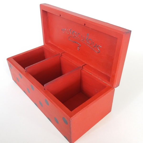 Κουτάκι ξύλινο τριθέσιο κοριτσάκι 21×9,5×7,5εκ. - κορίτσι, κουτί, οργάνωση & αποθήκευση, δώρα γενεθλίων, κοσμηματοθήκη, κουτιά αποθήκευσης - 5
