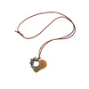 Tiny 20190716163911 f8d6166b necklace heart leather