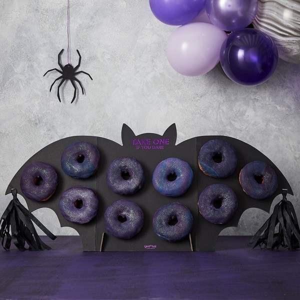 Βάση για Donut Νυχτερίδα - διακοσμητικά, halloween, αγόρι - 2