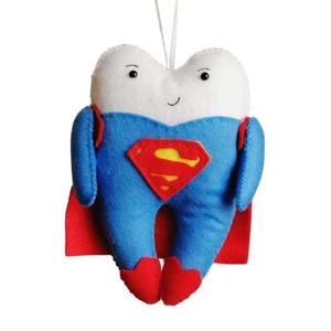Superman δοντάκι - στολίδι, λούτρινα, σούπερ ήρωες