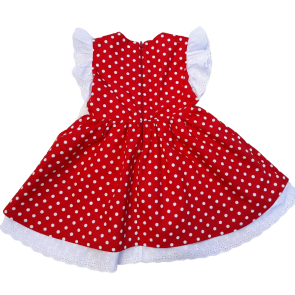 Βαμβακερό φόρεμα - κορίτσι, παιδικά ρούχα, 1-2 ετών - 2